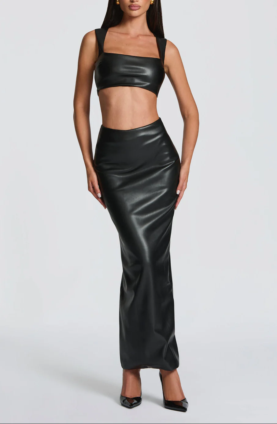 Alexa Leather Co-ord Set - Image 4