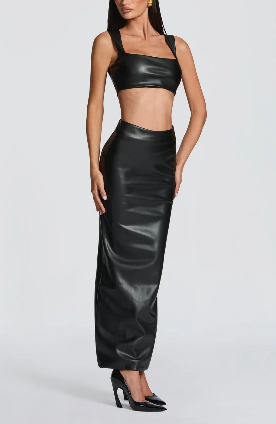 Alexa Leather Co-ord Set - Image 5