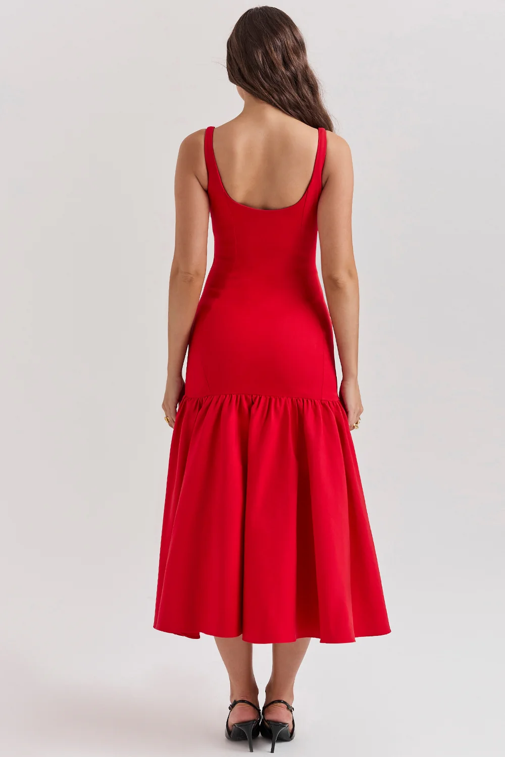 Alice Drop Waist Midi Dress - Image 8