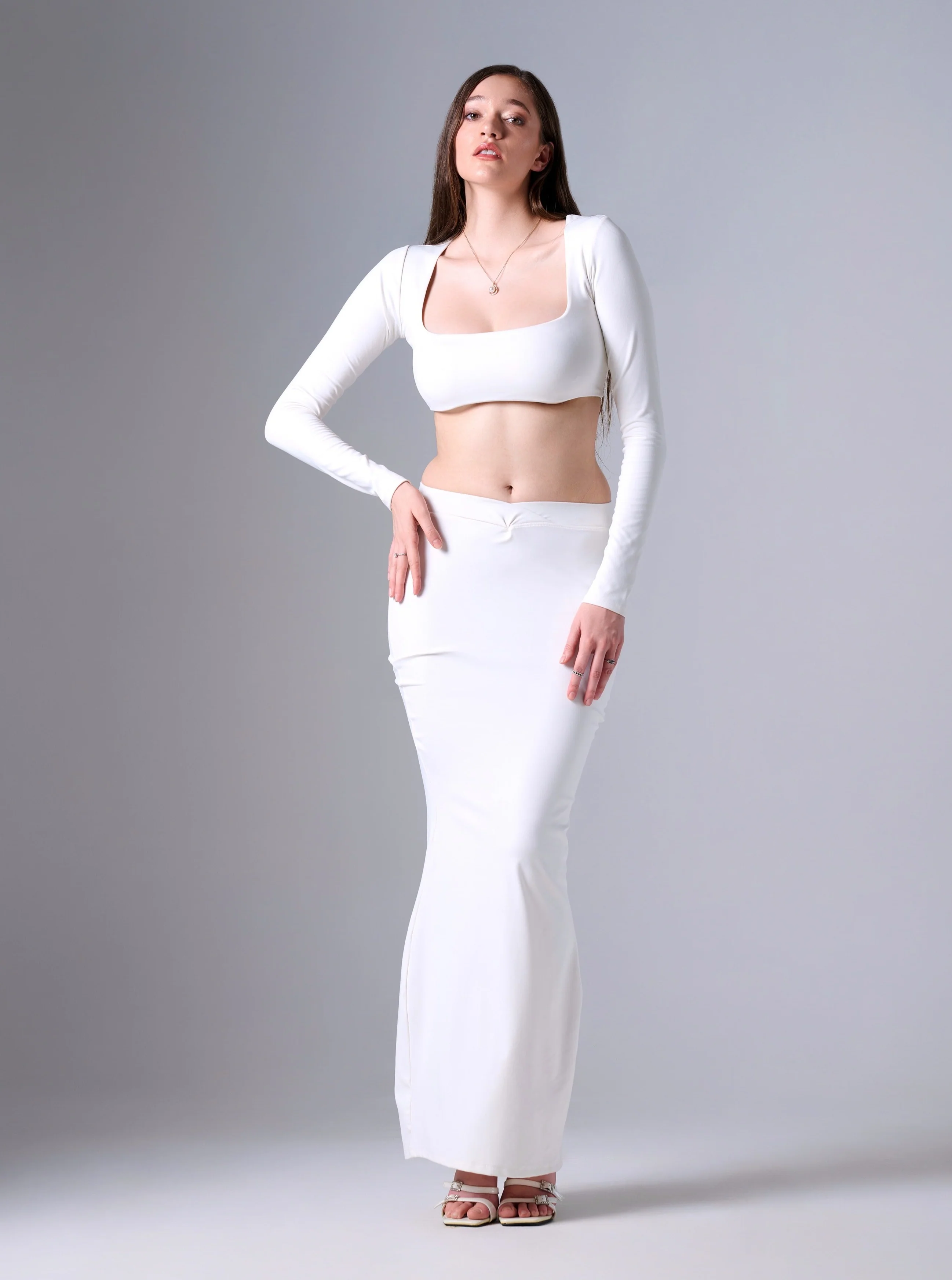 AVRA Co ord set in Ivory - Image 2