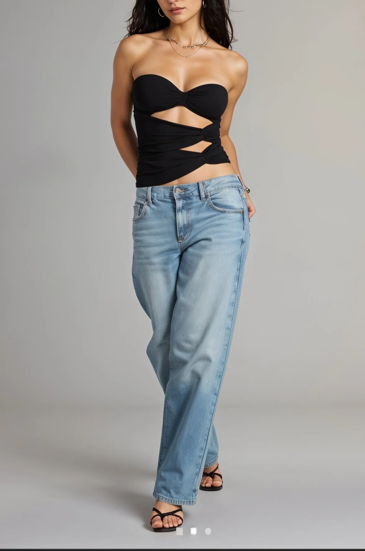 Bad Blood Front cut-out Top - Image 3