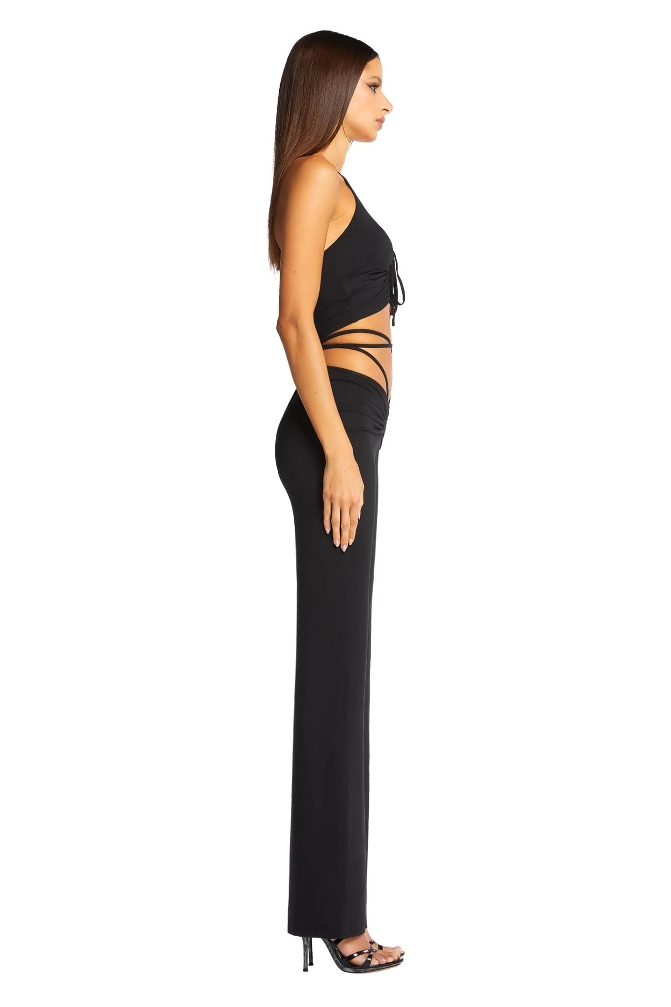 Bella Hadid inspired white co ord set - Image 3