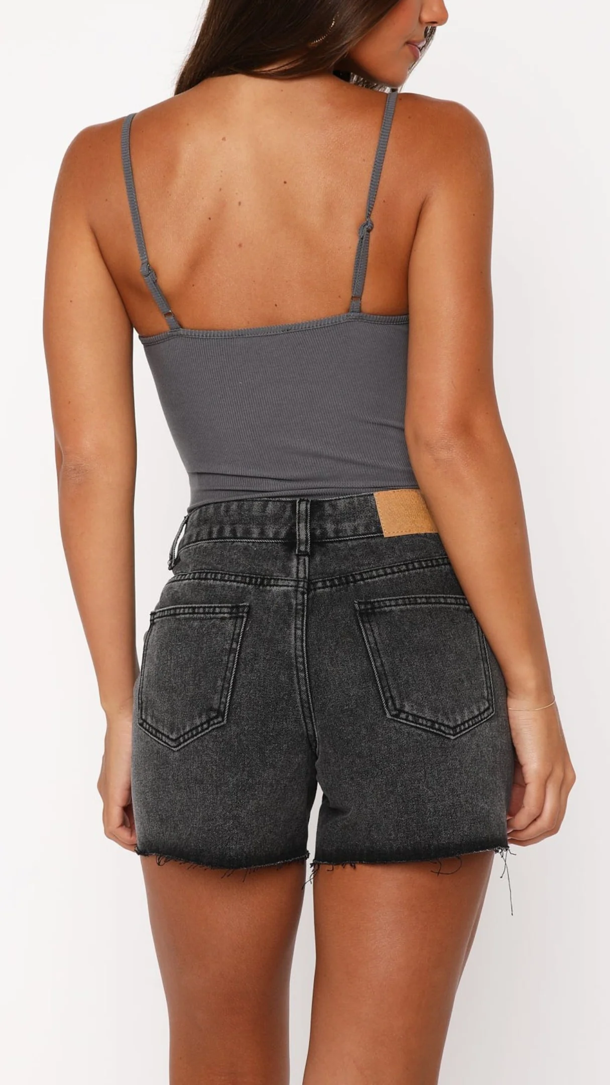 Britta denim shorts in Light Blue - Image 17