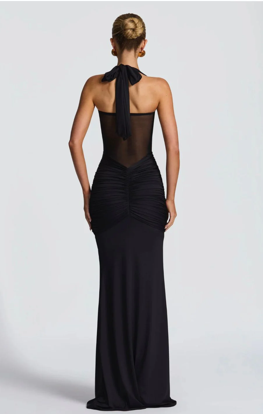 Carla Meshplay Maxi Dress - Red - Image 15