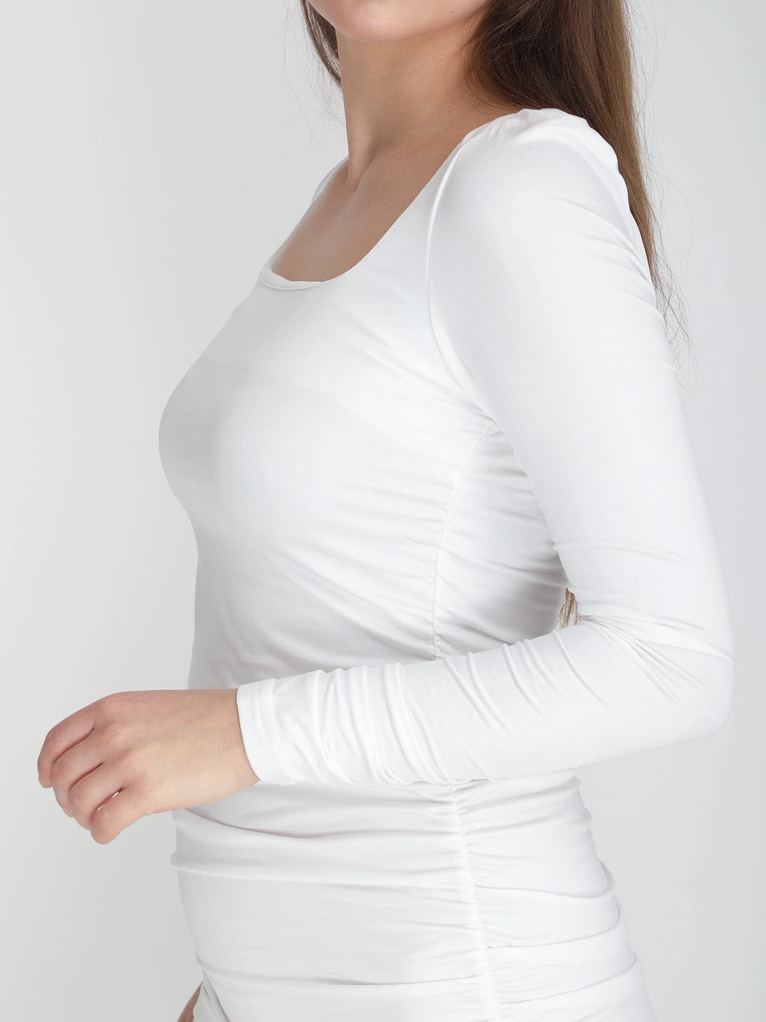 Wear it everyday classic white bodycon dress - Image 5