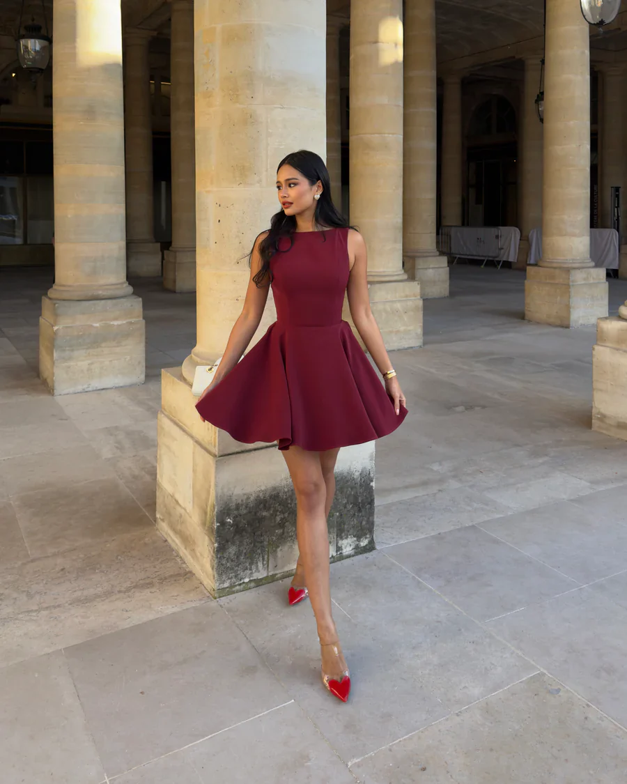 Coraline Mini Fit and Flare Dress