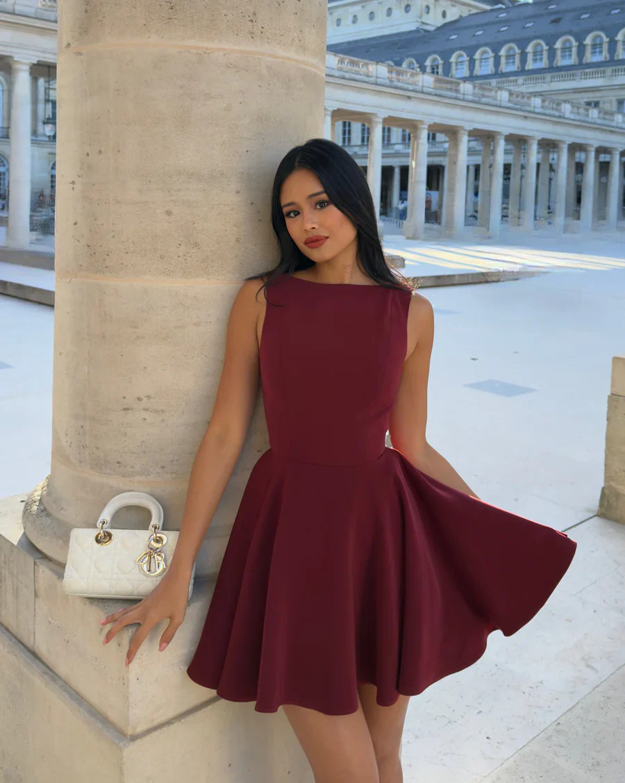 Coraline Mini Fit and Flare Dress - Image 2