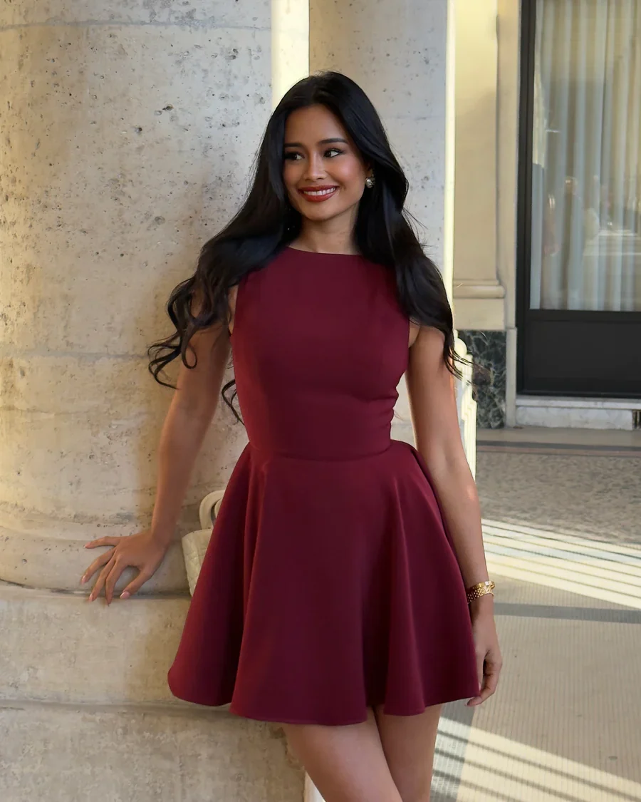 Coraline Mini Fit and Flare Dress - Image 4