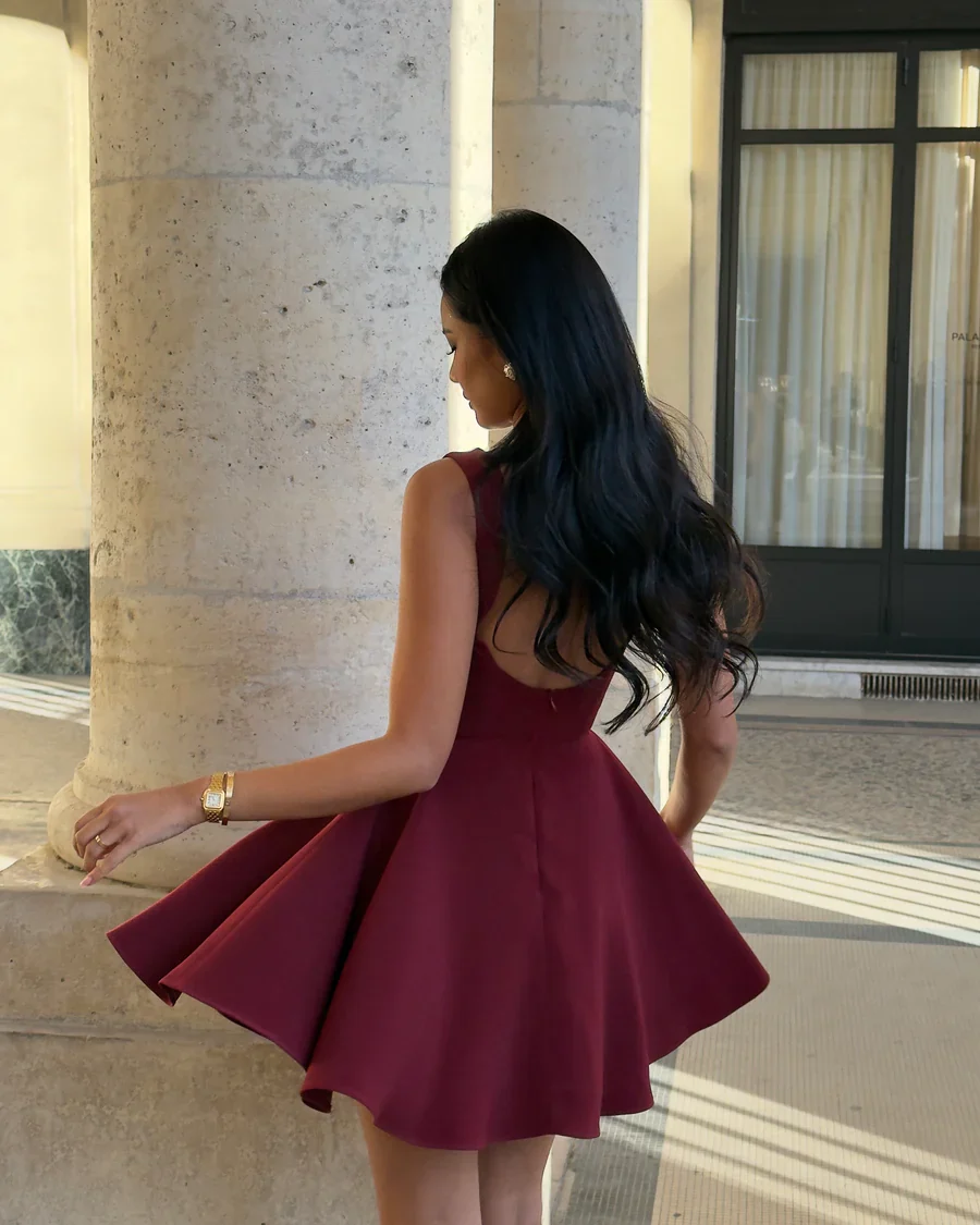 Coraline Mini Fit and Flare Dress - Image 7