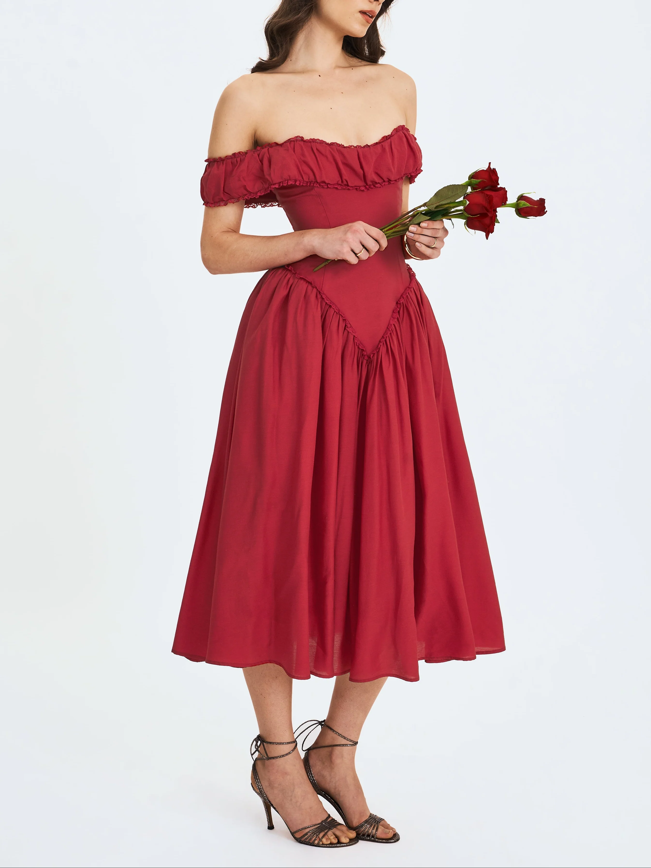 Country Darling Midi Flare Dress - Image 6