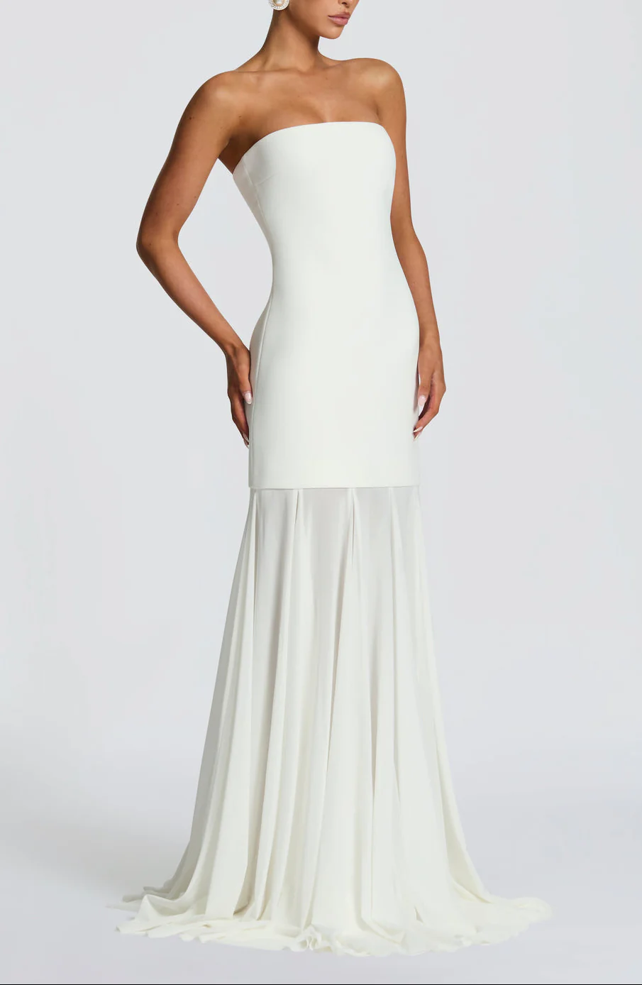 Dear Karma Red Mesh Maxi Dress - Image 13