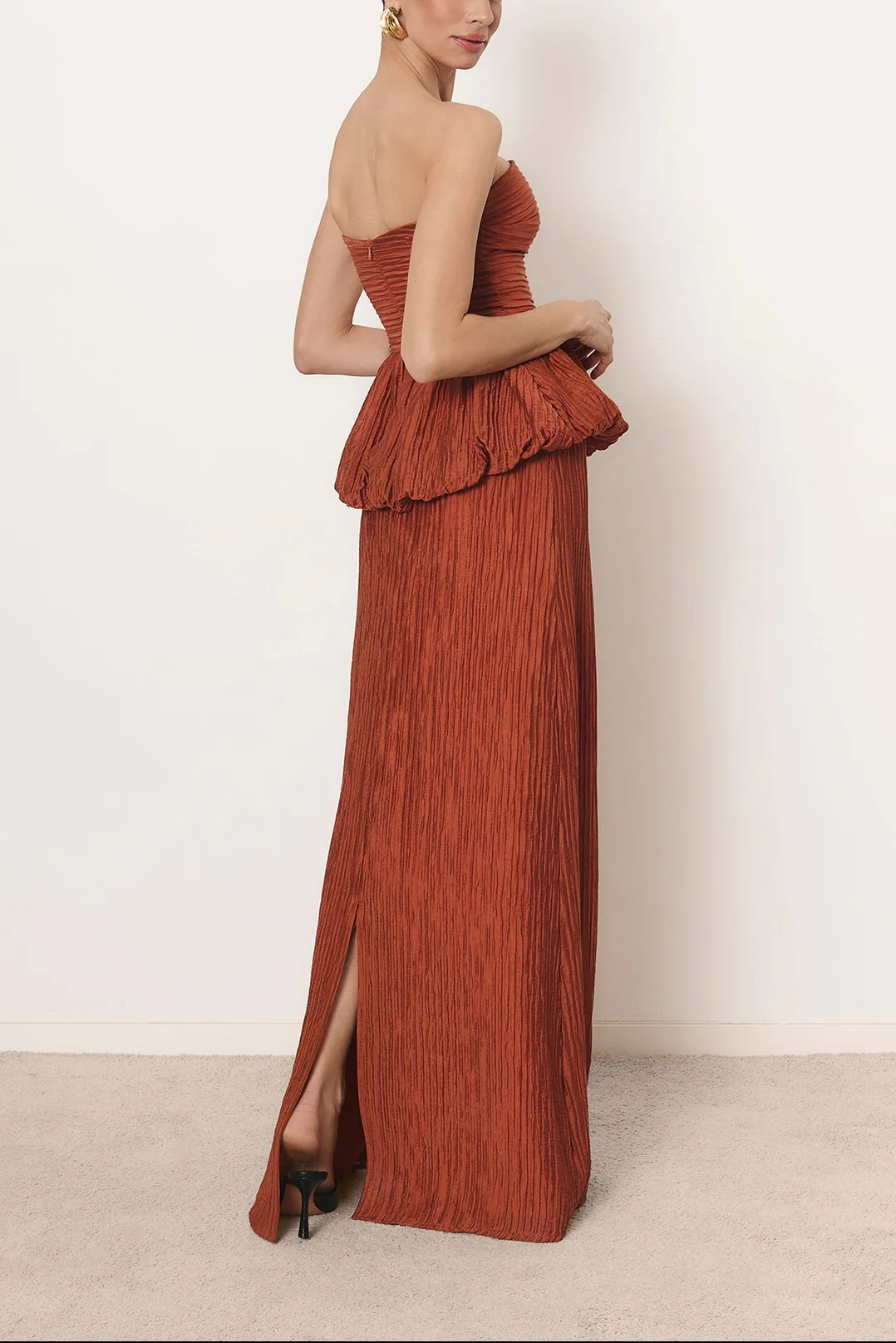 Emily Peplum Maxi co ord Set - Image 5