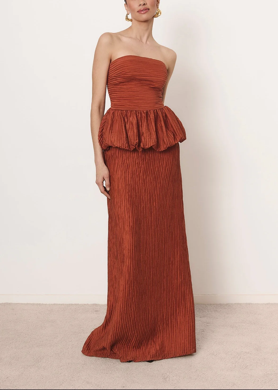 Emily Peplum Maxi co ord Set - Image 7