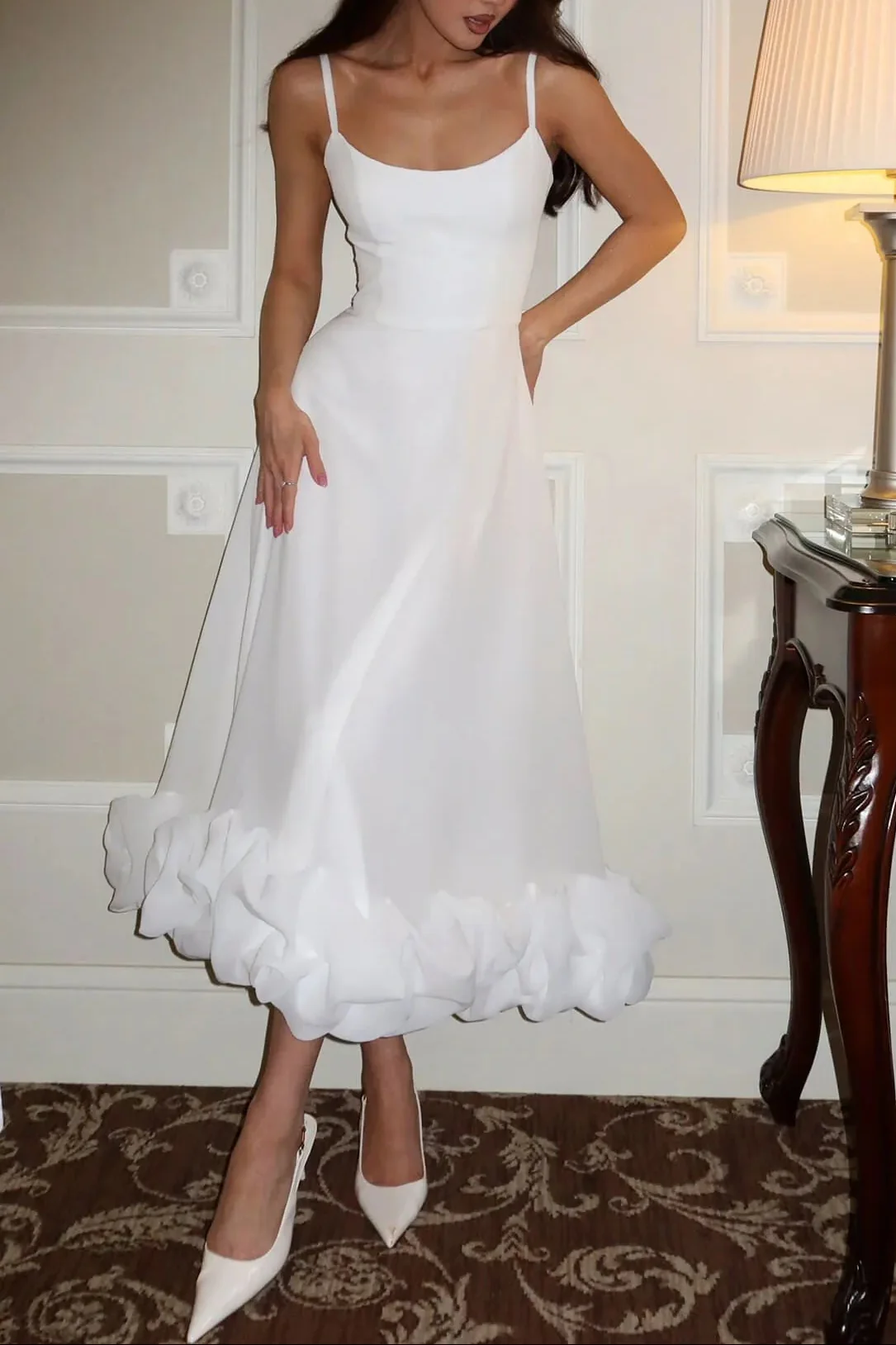 Florence Flare Midi Dress - Image 6