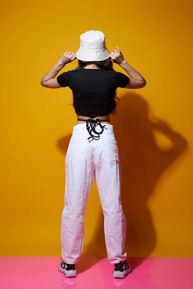 Forever reckless black tie back top - Image 5