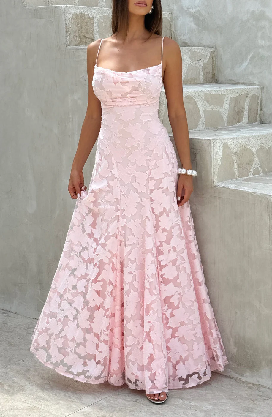 Inara Lace Maxi Dress - Image 10