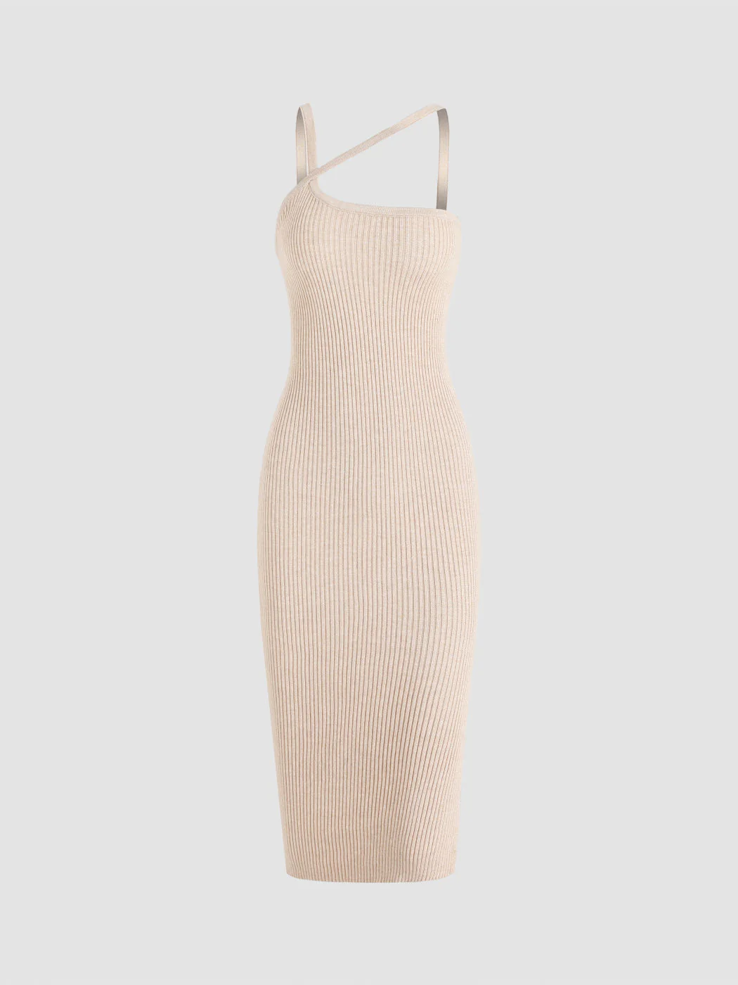 Morana Ribbed SLIT MAXI DRESS - Image 4