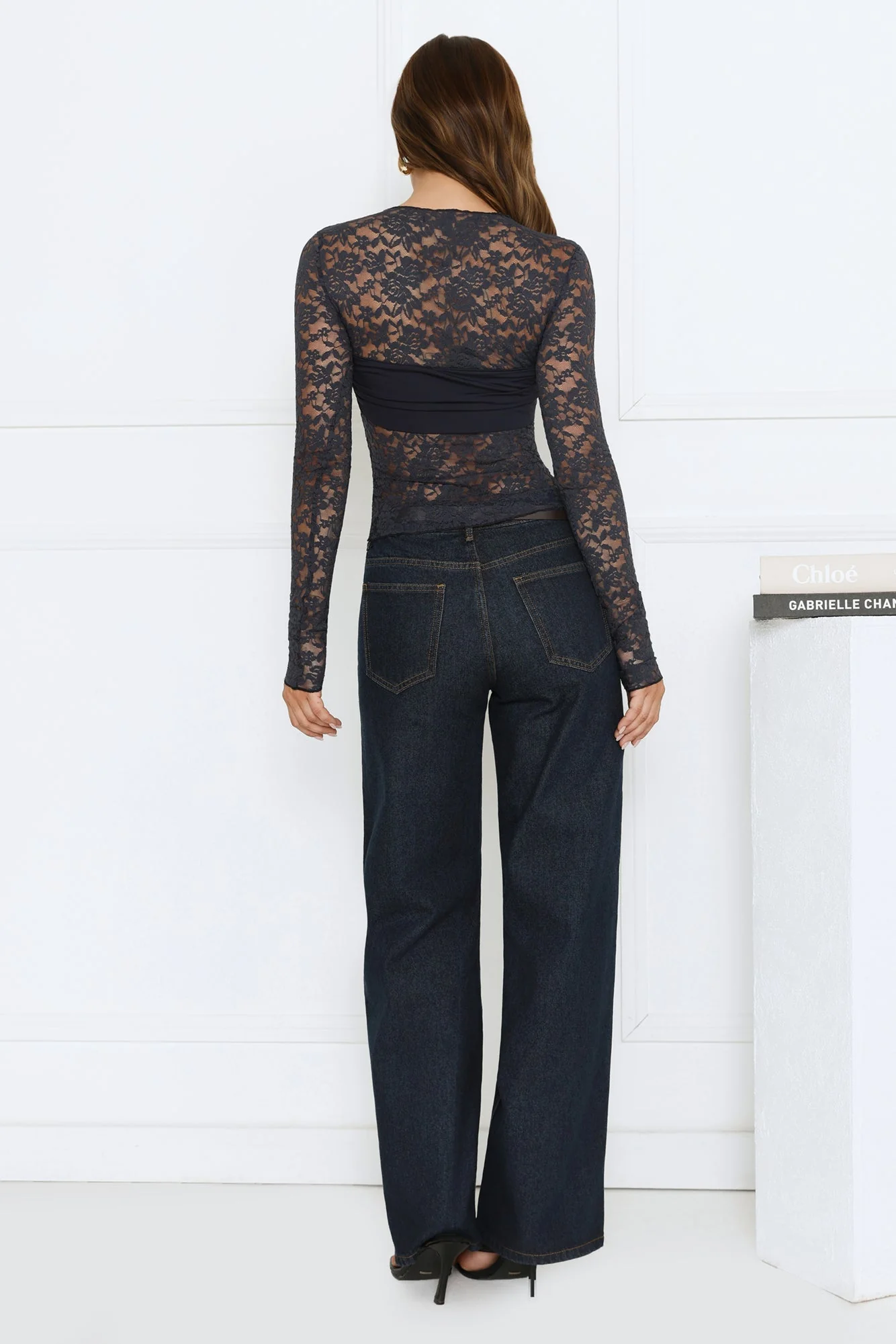 Lara Lace Illusion Top - Image 5