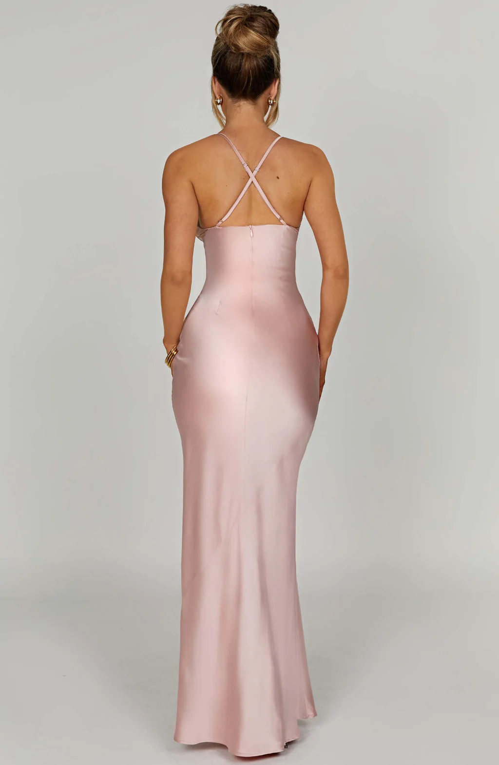 Lidia Maxi Dress in Blush - Image 6