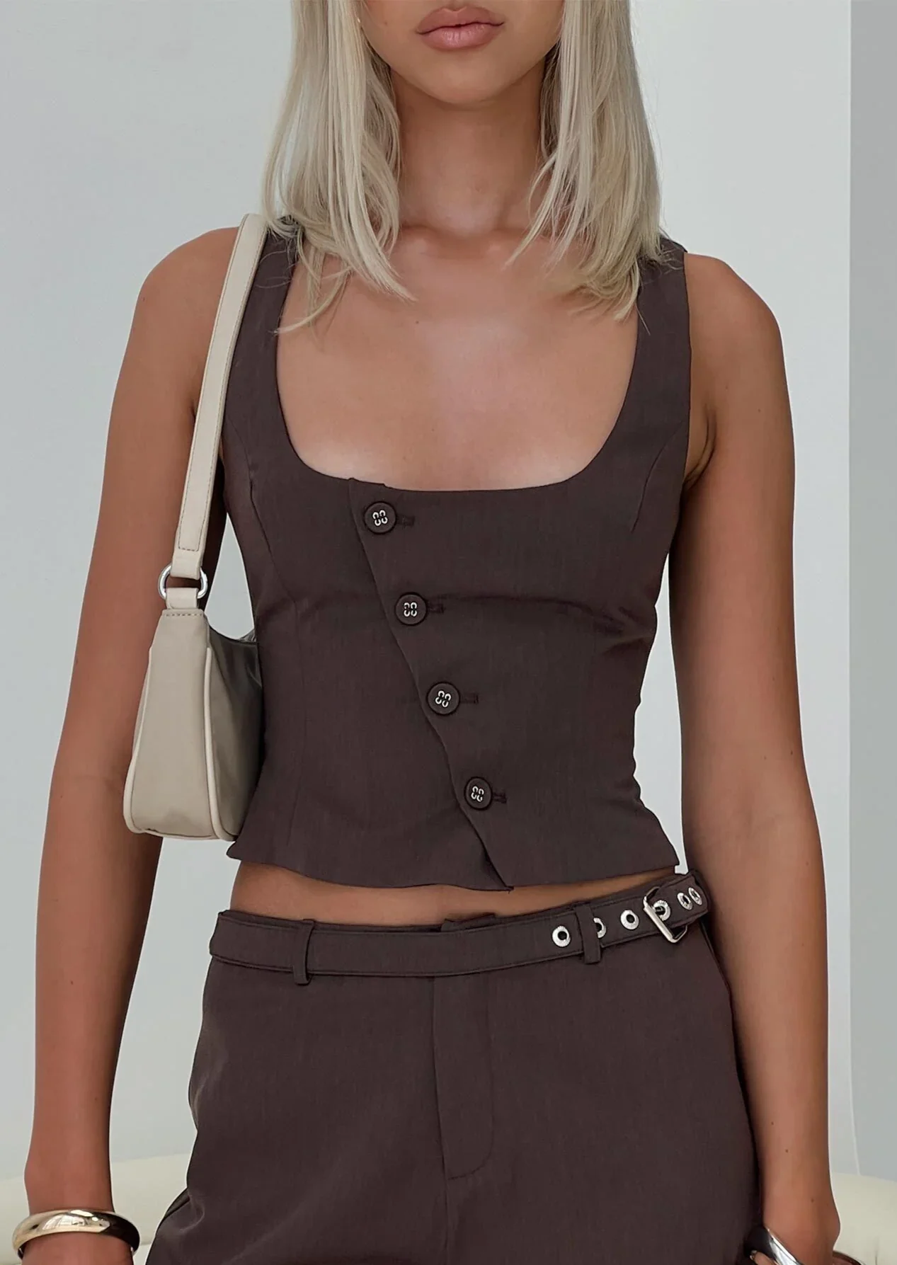 LIVIA Co ord set in BROWN - Image 2