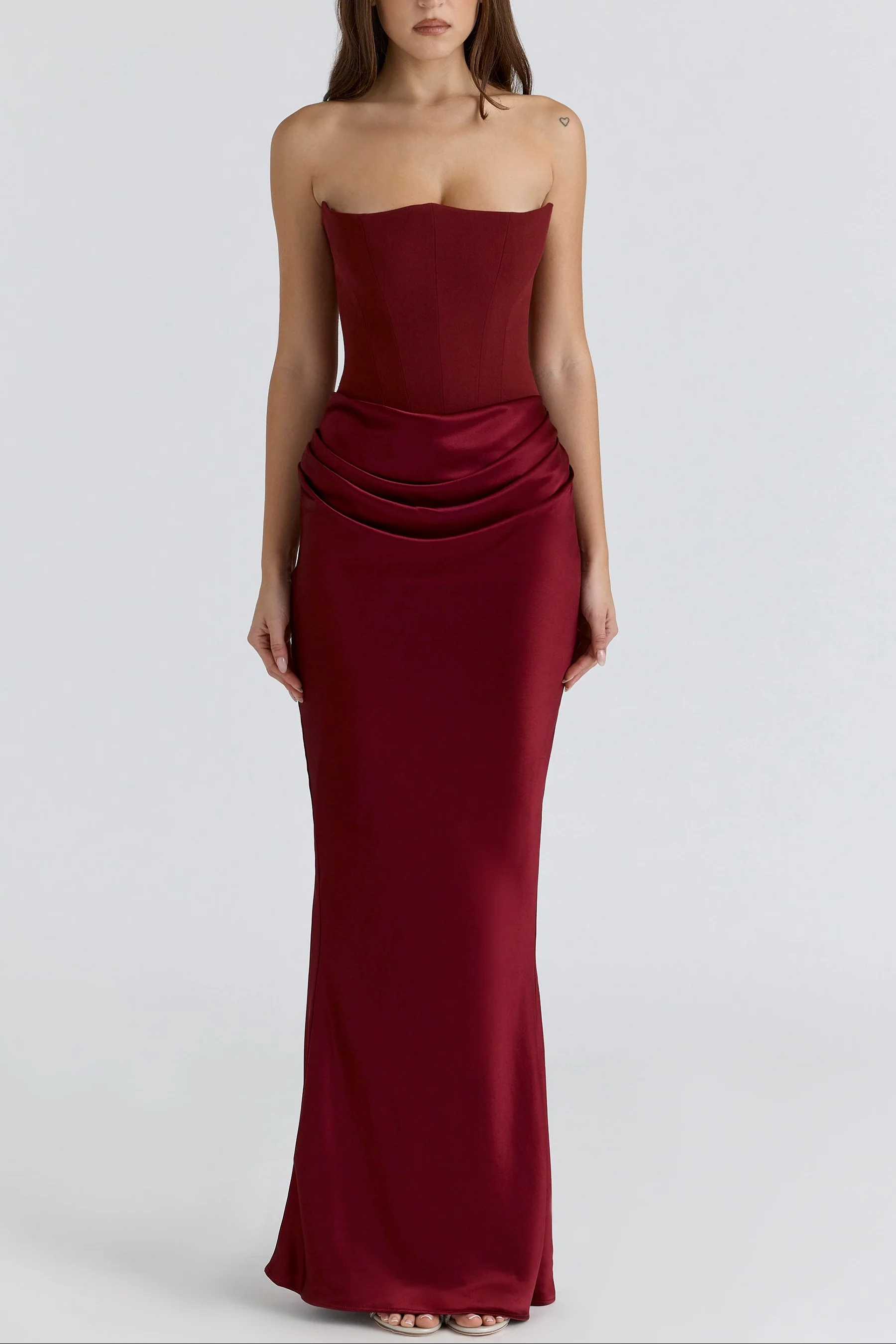 Midnight Siren Corset maxi Dress - Image 9
