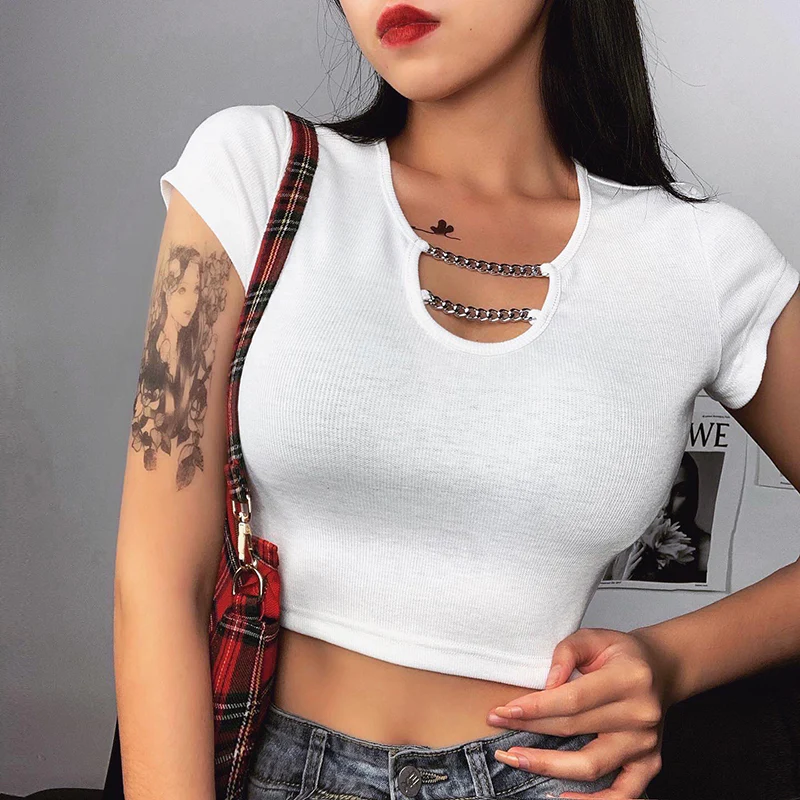 Don’t call me basic ribbed crop top - Image 5