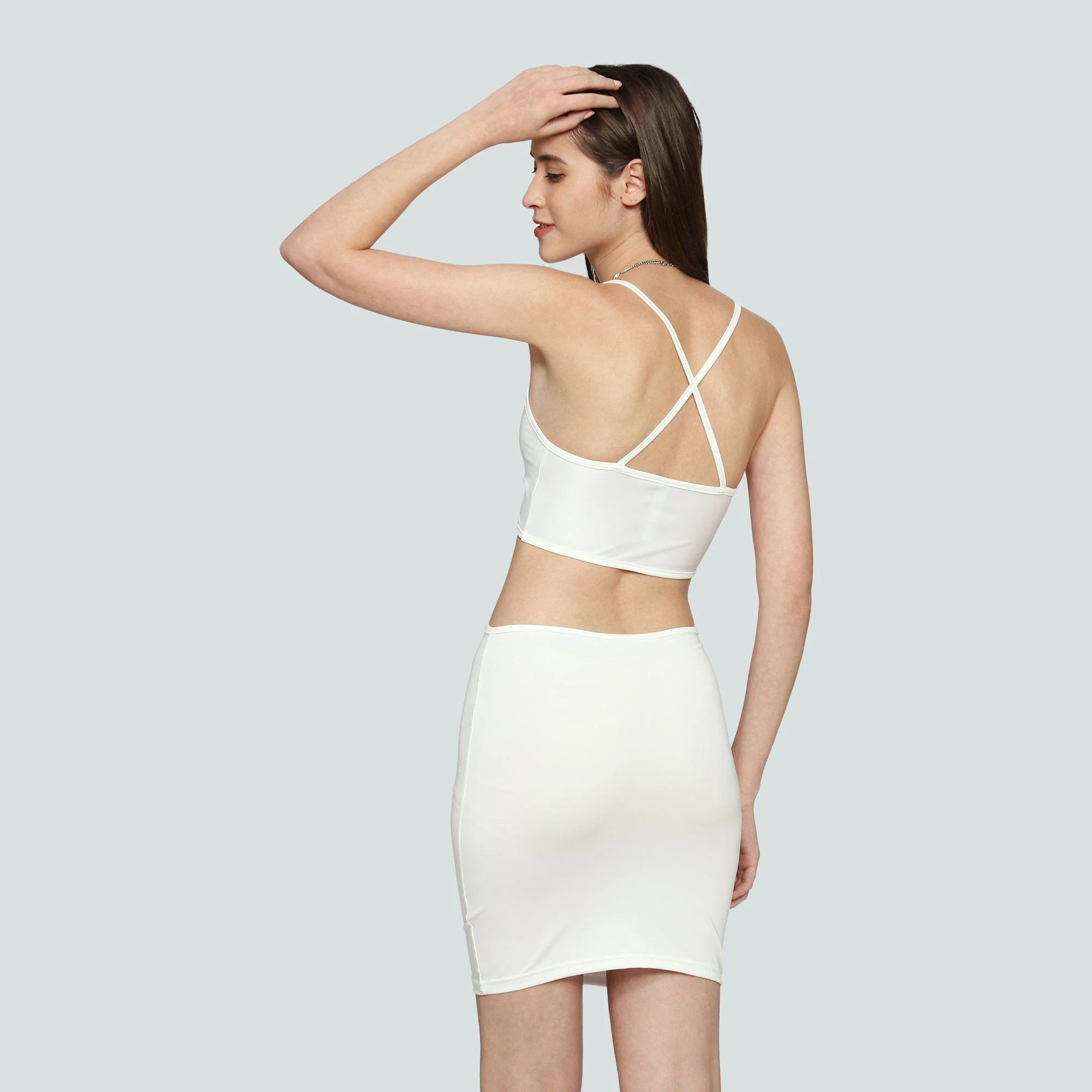 New York lovin’ white cut out mini dress - Image 4