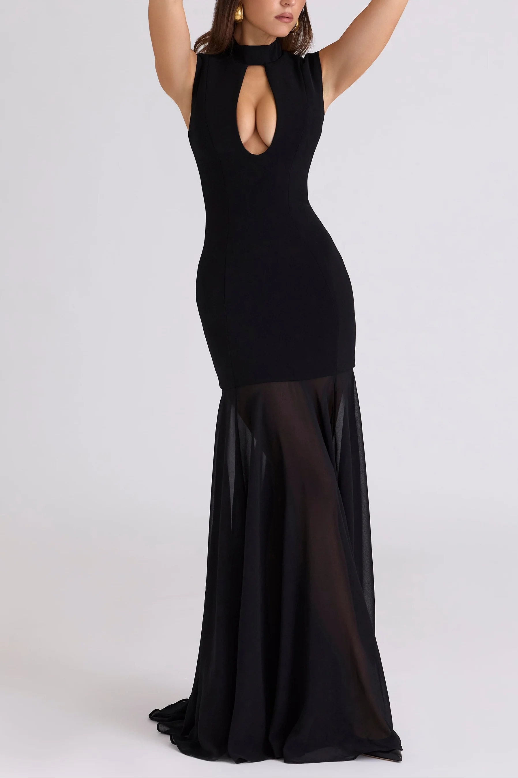 No Promises Keyhole Maxi Dress - Image 5