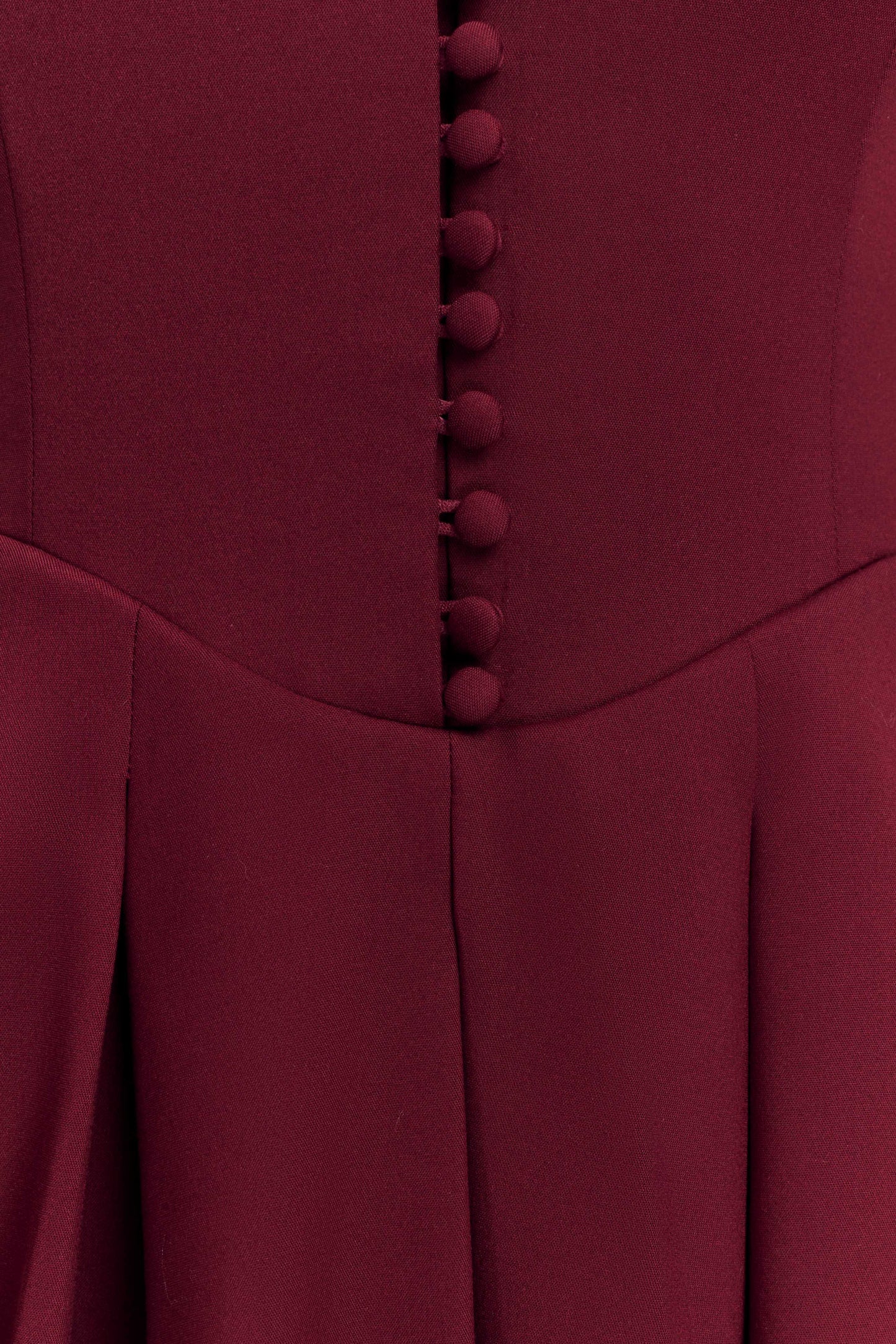 Nonna Sleeveless Midi Dress in Wine - Image 6