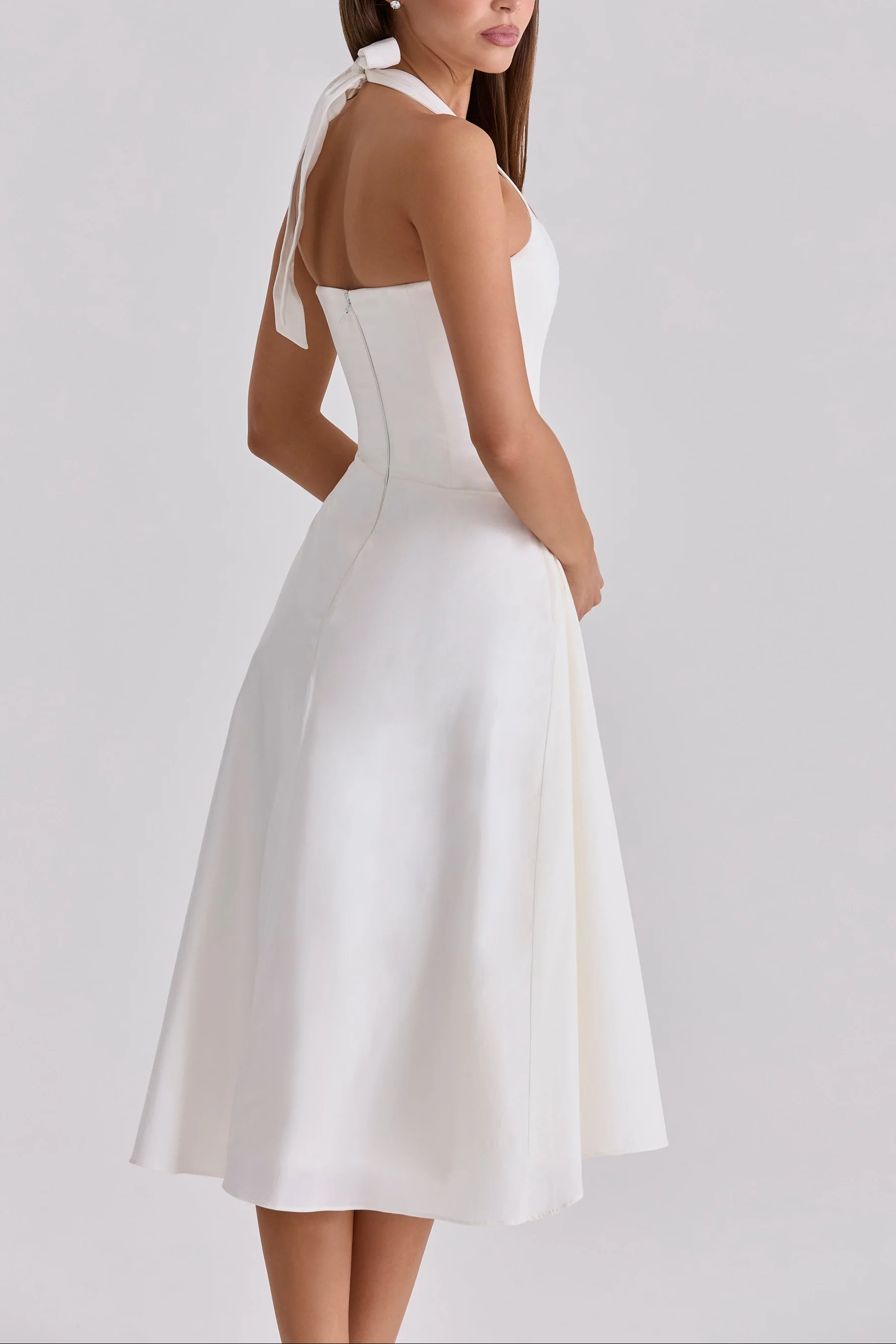 Ivory Muse Midi Dress - Image 10