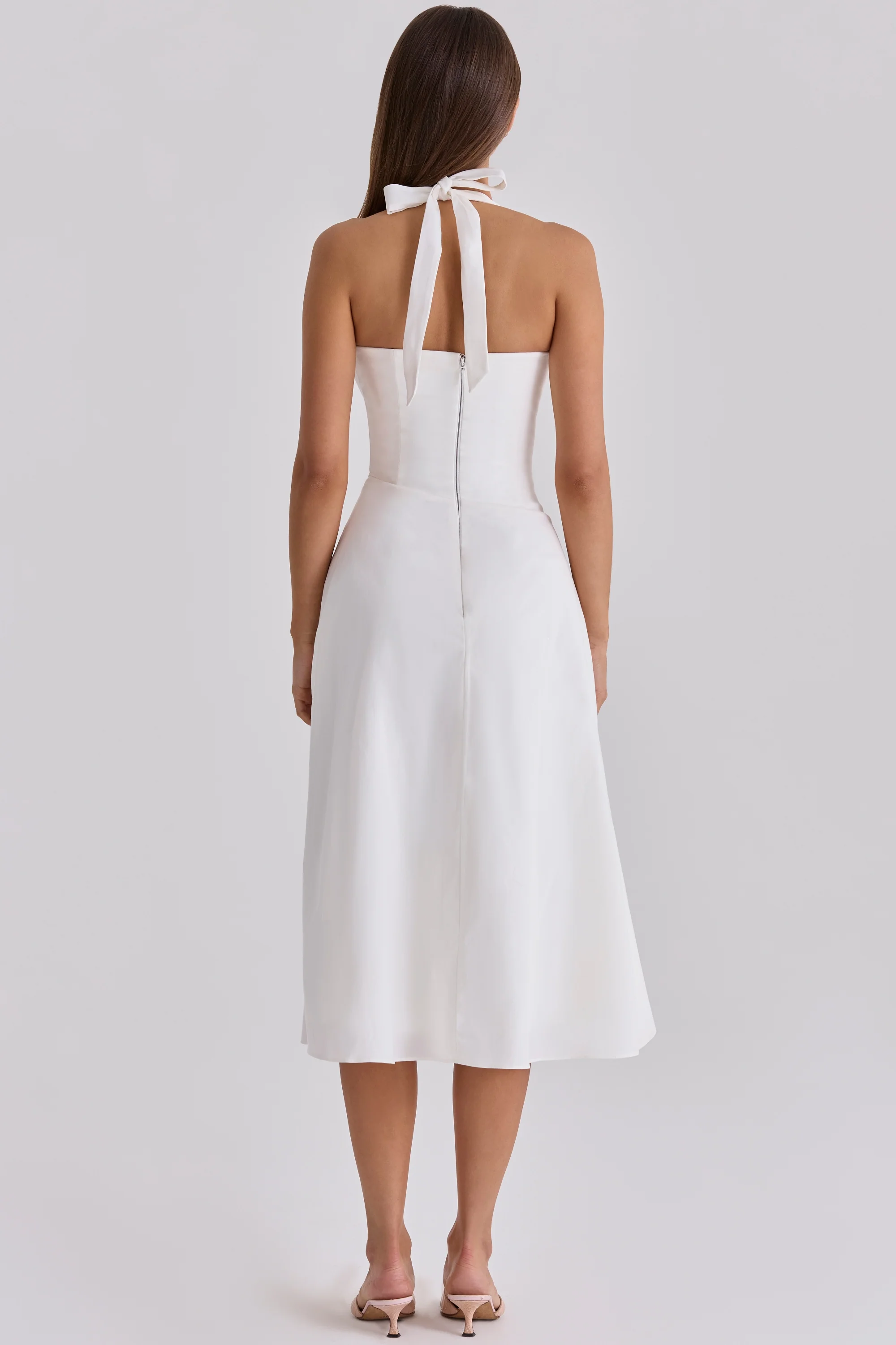 Ivory Muse Midi Dress - Image 11