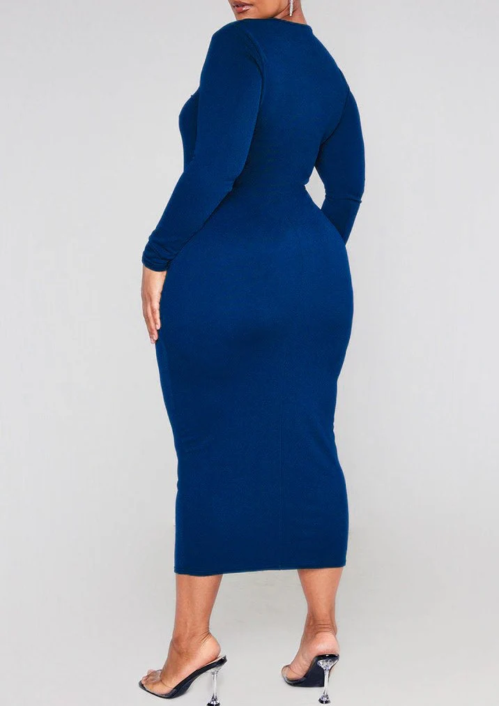 REBEKA SWEETHEART NECKLINE MIDI DRESS CURVE - Image 4