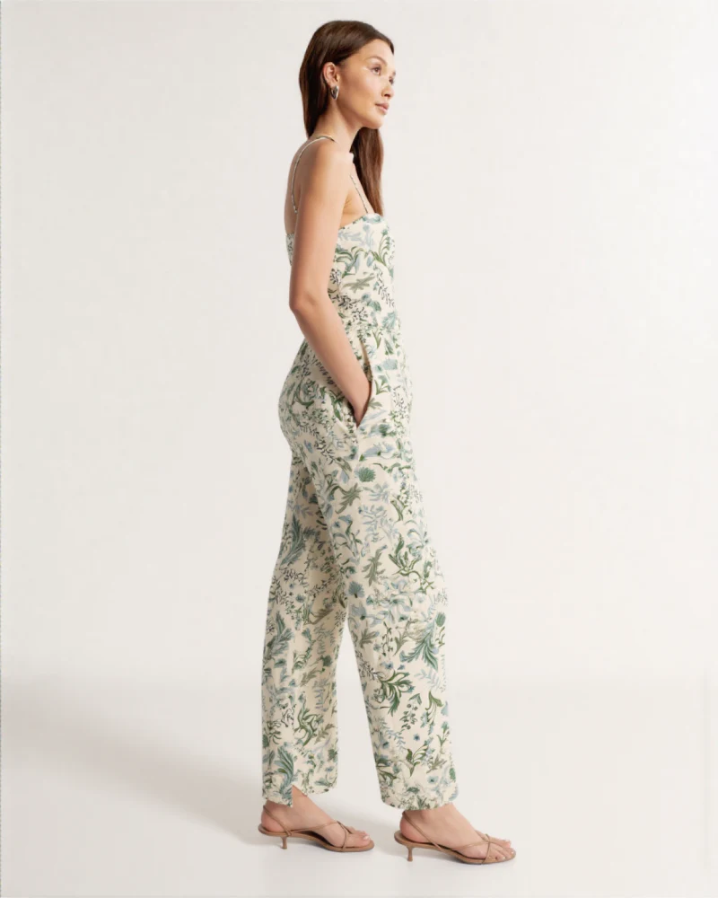 Soita Printed jumpsuit in OffWhite - Image 3