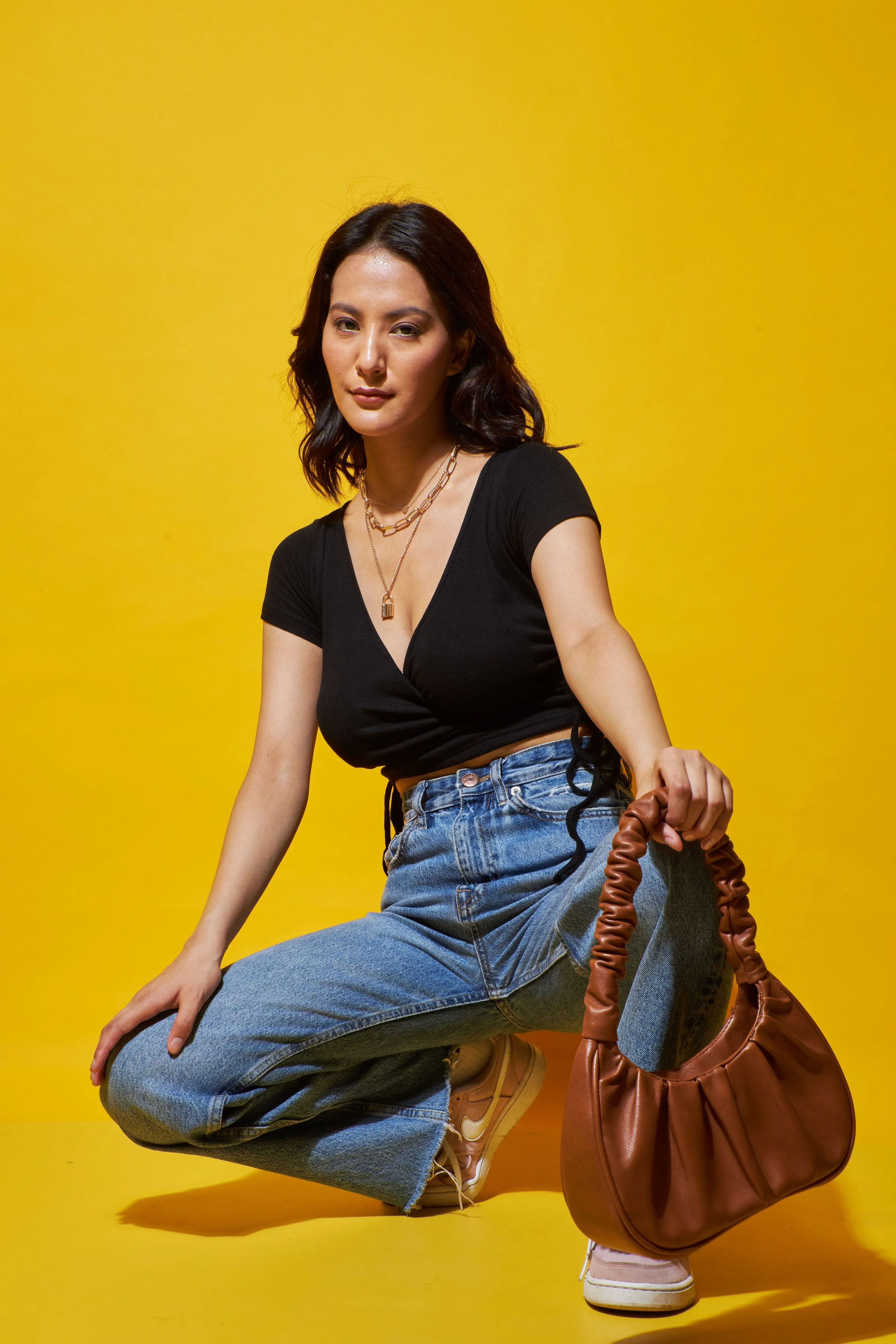 Tie it up drawstring crop top - Image 10