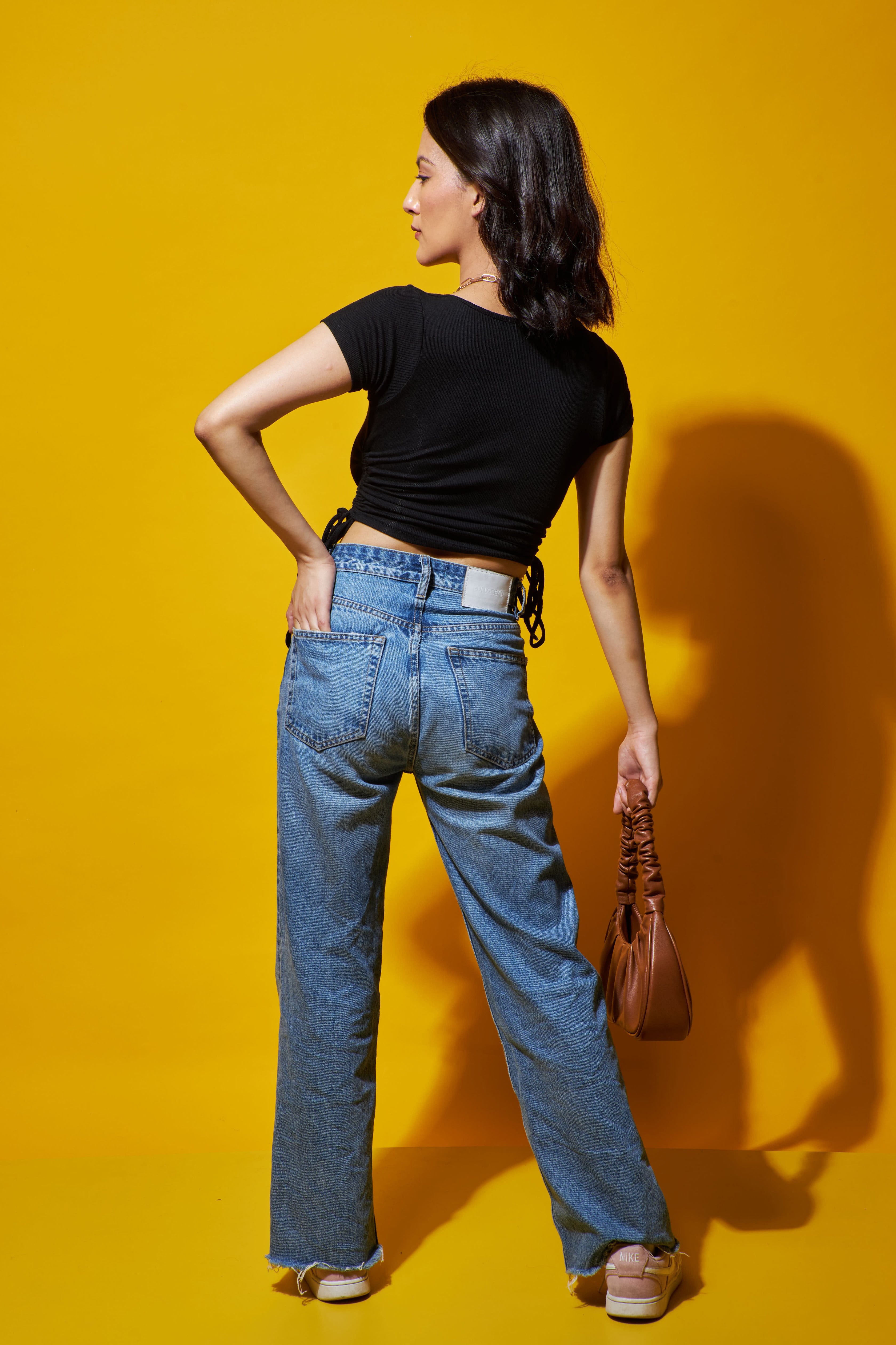 Tie it up drawstring crop top - Image 11