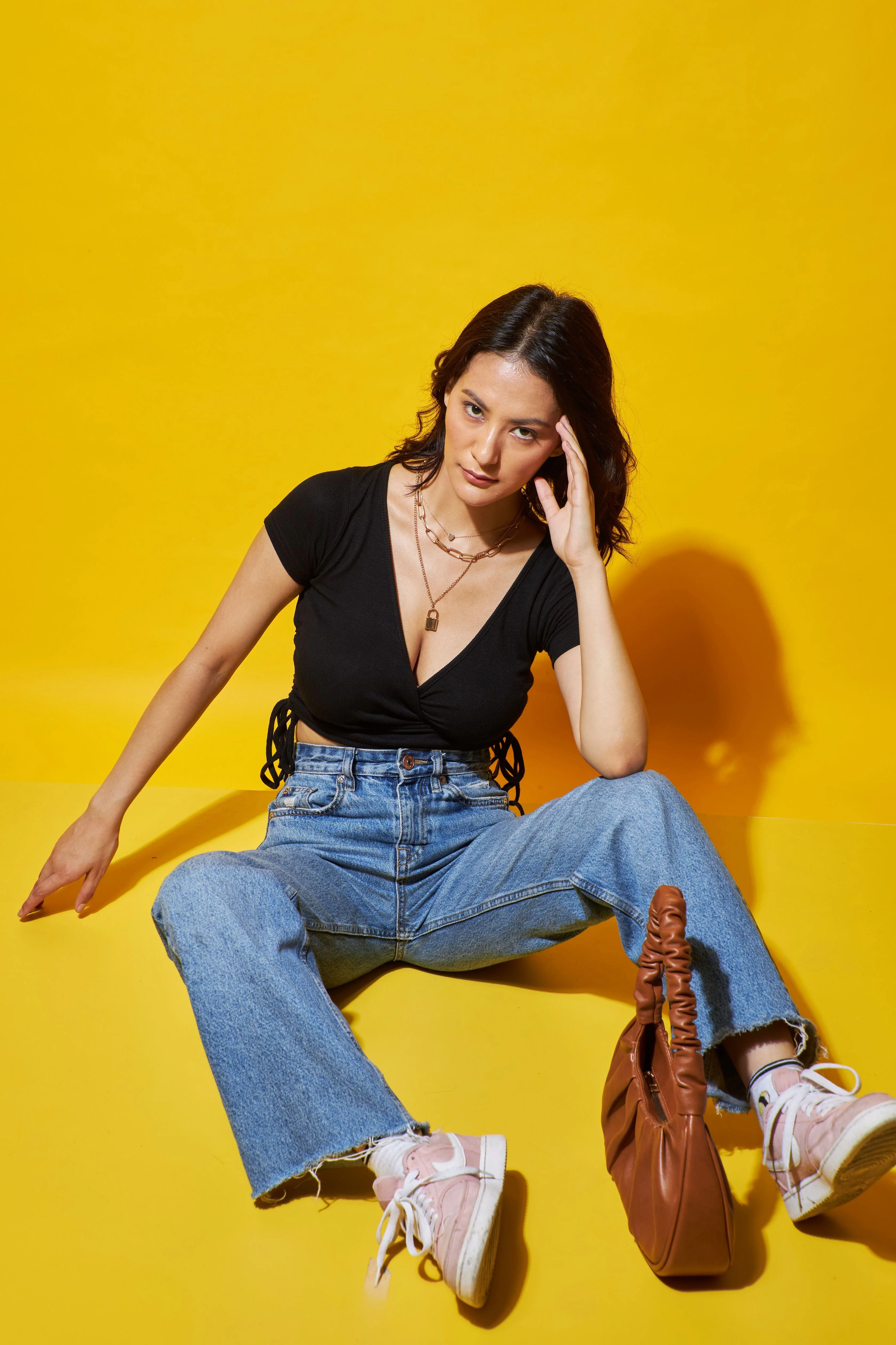 Tie it up drawstring crop top - Image 6